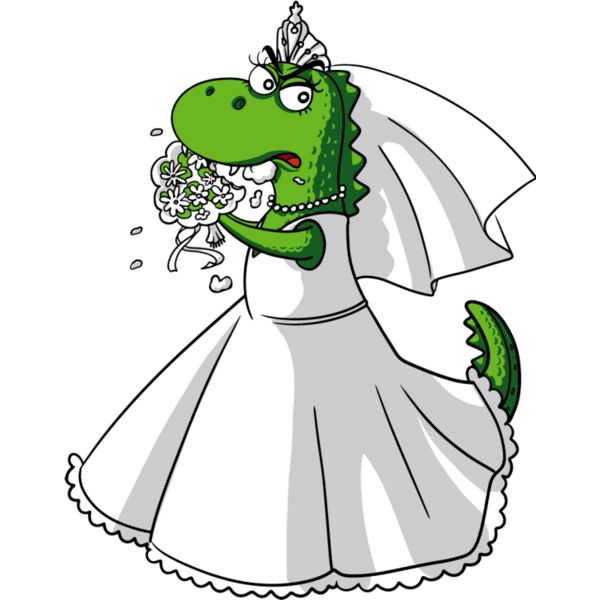 bridezilla dinosaur bride Thumbnail