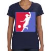Ladies Perfect V-Neck T-Shirt Thumbnail