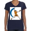 Ladies Perfect V-Neck T-Shirt Thumbnail