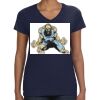 Ladies Perfect V-Neck T-Shirt Thumbnail