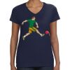 Ladies Perfect V-Neck T-Shirt Thumbnail