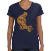 Ladies Perfect V-Neck T-Shirt Thumbnail