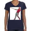 Ladies Perfect V-Neck T-Shirt Thumbnail
