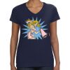 Ladies Perfect V-Neck T-Shirt Thumbnail