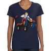 Ladies Perfect V-Neck T-Shirt Thumbnail
