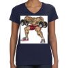 Ladies Perfect V-Neck T-Shirt Thumbnail