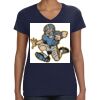 Ladies Perfect V-Neck T-Shirt Thumbnail