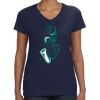 Ladies Perfect V-Neck T-Shirt Thumbnail