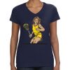 Ladies Perfect V-Neck T-Shirt Thumbnail