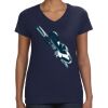 Ladies Perfect V-Neck T-Shirt Thumbnail