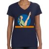 Ladies Perfect V-Neck T-Shirt Thumbnail