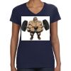 Ladies Perfect V-Neck T-Shirt Thumbnail