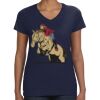 Ladies Perfect V-Neck T-Shirt Thumbnail