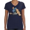 Ladies Perfect V-Neck T-Shirt Thumbnail