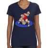 Ladies Perfect V-Neck T-Shirt Thumbnail
