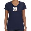 Ladies Perfect V-Neck T-Shirt Thumbnail