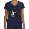 Ladies Perfect V-Neck T-Shirt Thumbnail