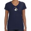Ladies Perfect V-Neck T-Shirt Thumbnail