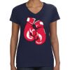 Ladies Perfect V-Neck T-Shirt Thumbnail