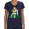 Ladies Perfect V-Neck T-Shirt Thumbnail