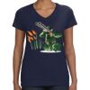 Ladies Perfect V-Neck T-Shirt Thumbnail