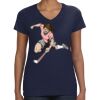 Ladies Perfect V-Neck T-Shirt Thumbnail