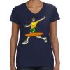 Ladies Perfect V-Neck T-Shirt Thumbnail