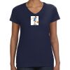 Ladies Perfect V-Neck T-Shirt Thumbnail
