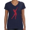 Ladies Perfect V-Neck T-Shirt Thumbnail