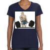 Ladies Perfect V-Neck T-Shirt Thumbnail