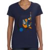 Ladies Perfect V-Neck T-Shirt Thumbnail