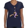 Ladies Perfect V-Neck T-Shirt Thumbnail