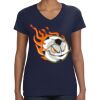 Ladies Perfect V-Neck T-Shirt Thumbnail