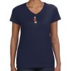 Ladies Perfect V-Neck T-Shirt Thumbnail