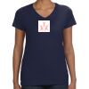 Ladies Perfect V-Neck T-Shirt Thumbnail