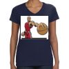 Ladies Perfect V-Neck T-Shirt Thumbnail
