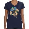 Ladies Perfect V-Neck T-Shirt Thumbnail