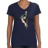 Ladies Perfect V-Neck T-Shirt Thumbnail