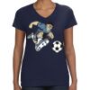 Ladies Perfect V-Neck T-Shirt Thumbnail