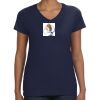 Ladies Perfect V-Neck T-Shirt Thumbnail