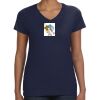 Ladies Perfect V-Neck T-Shirt Thumbnail