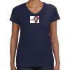 Ladies Perfect V-Neck T-Shirt Thumbnail
