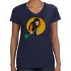Ladies Perfect V-Neck T-Shirt Thumbnail