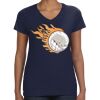 Ladies Perfect V-Neck T-Shirt Thumbnail