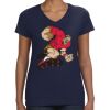 Ladies Perfect V-Neck T-Shirt Thumbnail