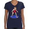 Ladies Perfect V-Neck T-Shirt Thumbnail