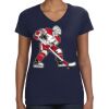 Ladies Perfect V-Neck T-Shirt Thumbnail