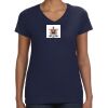 Ladies Perfect V-Neck T-Shirt Thumbnail