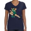 Ladies Perfect V-Neck T-Shirt Thumbnail