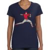 Ladies Perfect V-Neck T-Shirt Thumbnail
